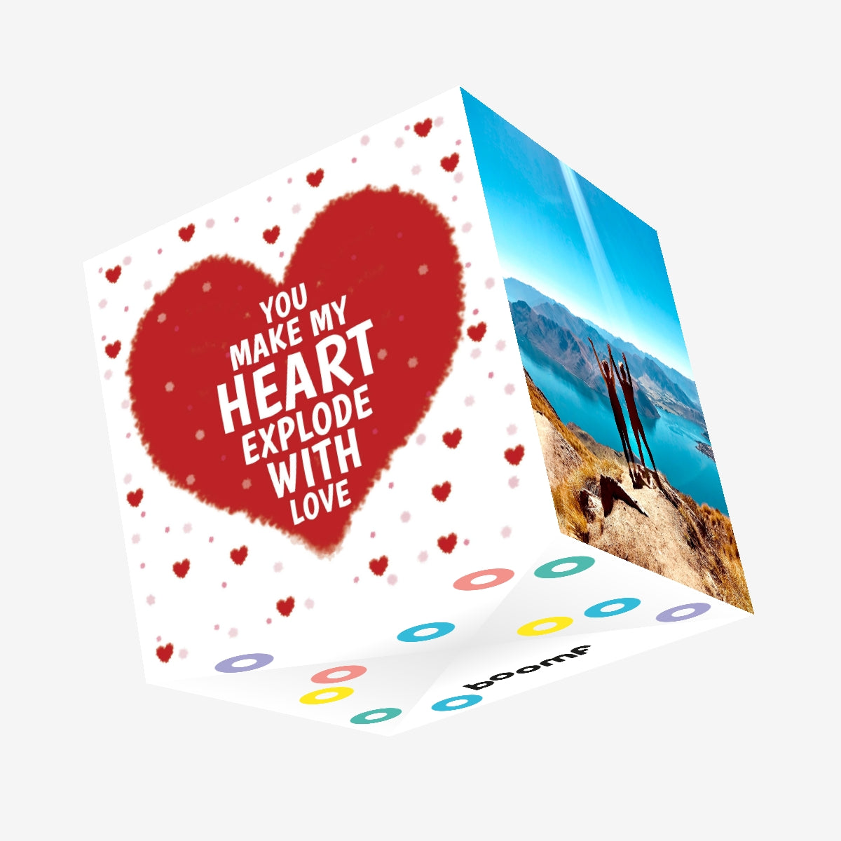 You Make My Heart Explode Confetti-exploding Greetings Card – Boomf
