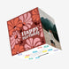 Happy Birthday Flowers Confetti-exploding Greetings Card