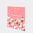 I Love You My Puppy Card