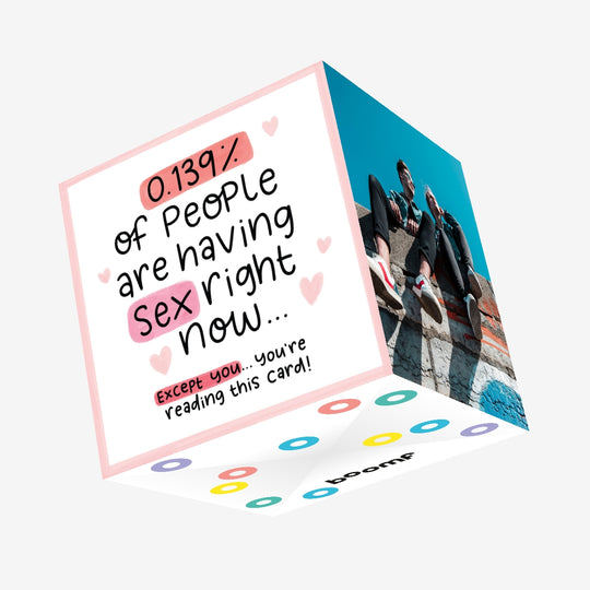 You Are Reading This Valentine's Day Confetti-exploding Greetings Card