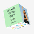 You Still Look 21 From A Distance Confetti-exploding Greetings Card