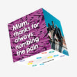 Mum, Thanks For Always Numbing My Pain Confetti-exploding Greetings Card