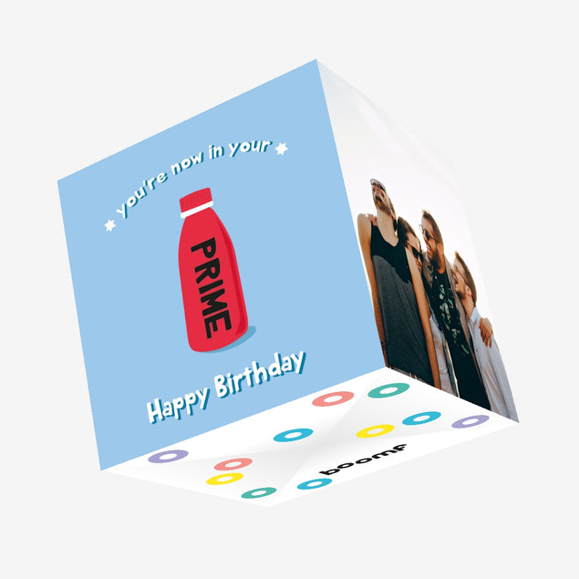 You're In Your Prime Birthday Confetti-exploding Greetings Card
