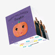Halloween Pumpkin Confetti-exploding Greetings Card