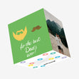 Best Dads Ever Beard And Moustache Confetti-exploding Greetings Card