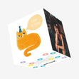 Happy Birthday Cats Confetti-exploding Greetings Card