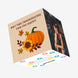 Happy Thanksgiving Day Pumpkin Confetti-exploding Greetings Card