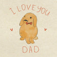 I Love You Dad Card