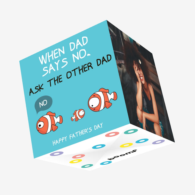 Ask The Other Dad Confetti-exploding Greetings Card