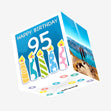 Happy 95th Birthday Confetti-exploding Greetings Card