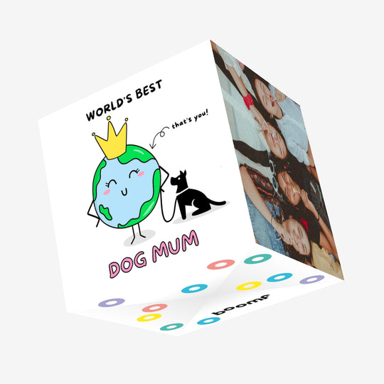 Dog Mum Confetti-exploding Greetings Card