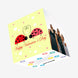 Cute Love Bugs Happy Valentine's Day Confetti-exploding Greetings Card