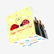 Cute Love Bugs Happy Valentine's Day Confetti-exploding Greetings Card