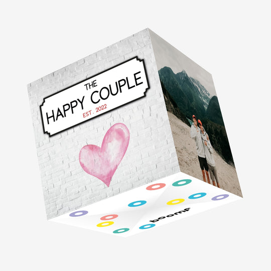 The Happy Couple Confetti-exploding Greetings Card