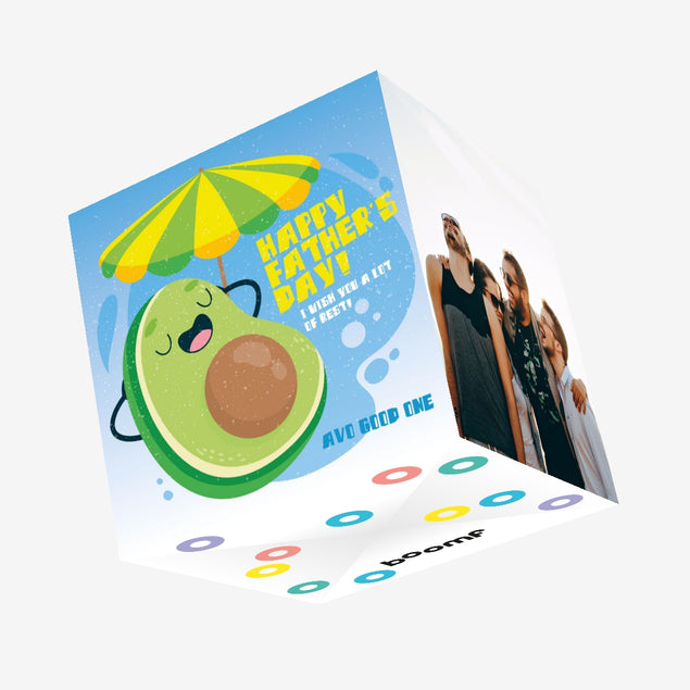 Happy Father's Day Avo Good One Confetti-exploding Greetings Card