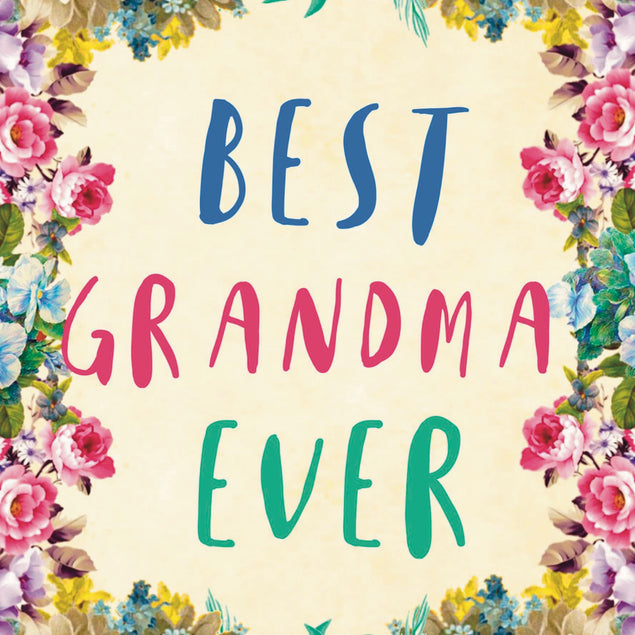 Best Grandma Ever Flower - 1