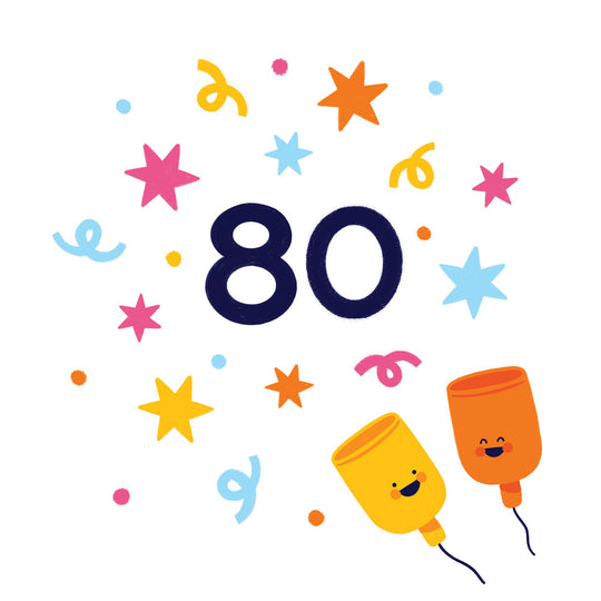 Age 80 Card