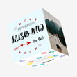 Happy Birthday Husband (To Be) Hearts And Arrow Confetti-exploding Greetings Card