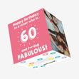 Happy 60th Birthday Sister F***ing Fabulous Confetti-exploding Greetings Card