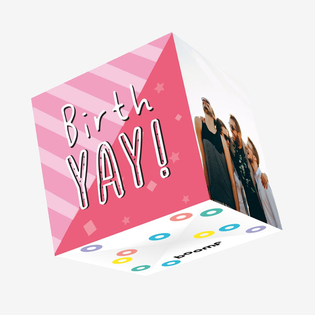 BirthYAY Confetti-exploding Greetings Card
