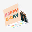 Happy Birthday Colourful Letters Confetti-exploding Greetings Card