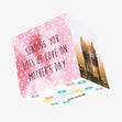 Sending You Lots Of Love White Hearts Mother's Day Confetti-exploding Greetings Card