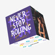 Never Stop Rolling Congrats Confetti-exploding Greetings Card