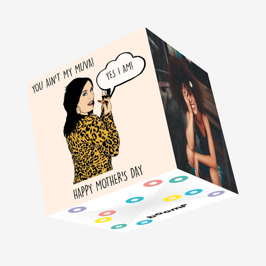 Yes I Am! Confetti-exploding Greetings Card