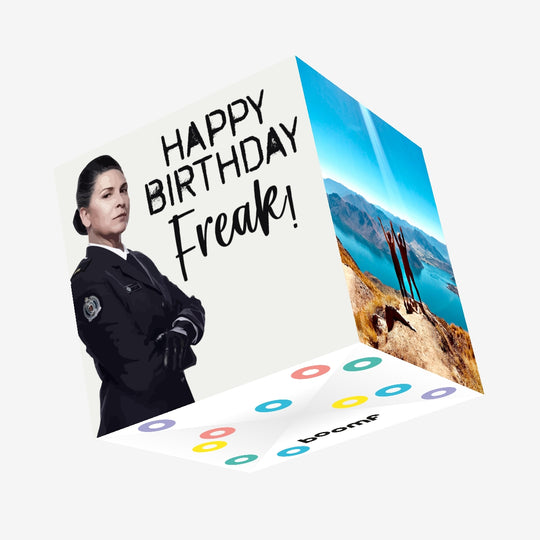 Wentworth Freak Birthday Confetti-exploding Greetings Card