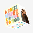 Jolly Birthday Confetti-exploding Greetings Card