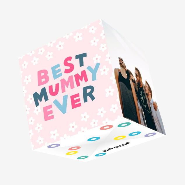 Best Mummy Ever Little Daisies Mother's Day Confetti-exploding Greetings Card