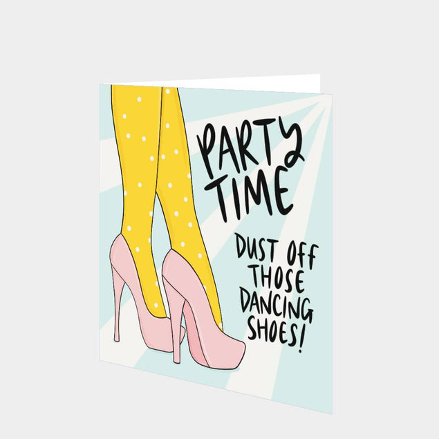 Dust Off Those Dancing Shoes Card