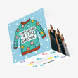 Warm Wishes Christmas Confetti-exploding Greetings Card