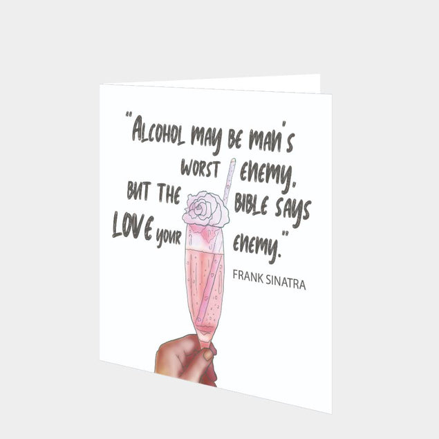 Man's Worst Enemy Card