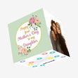 Daughter Happy First Mother's Day Confetti-exploding Greetings Card