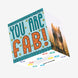 You Are Fab! Confetti-exploding Greetings Card
