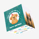 Happy Birthday Golden Retriever Confetti-exploding Greetings Card
