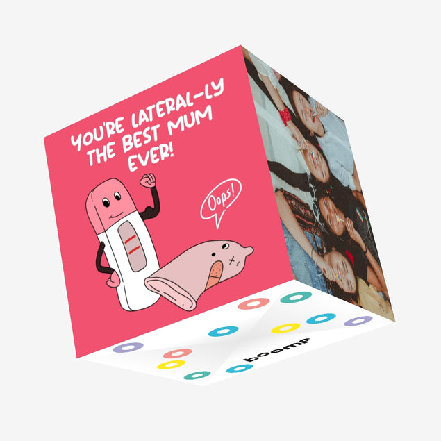 Happy Mother's Day Best Mum Ever Funny Confetti-exploding Greetings Card