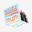 Happy Birthday To My Lovely Mum Confetti-exploding Greetings Card