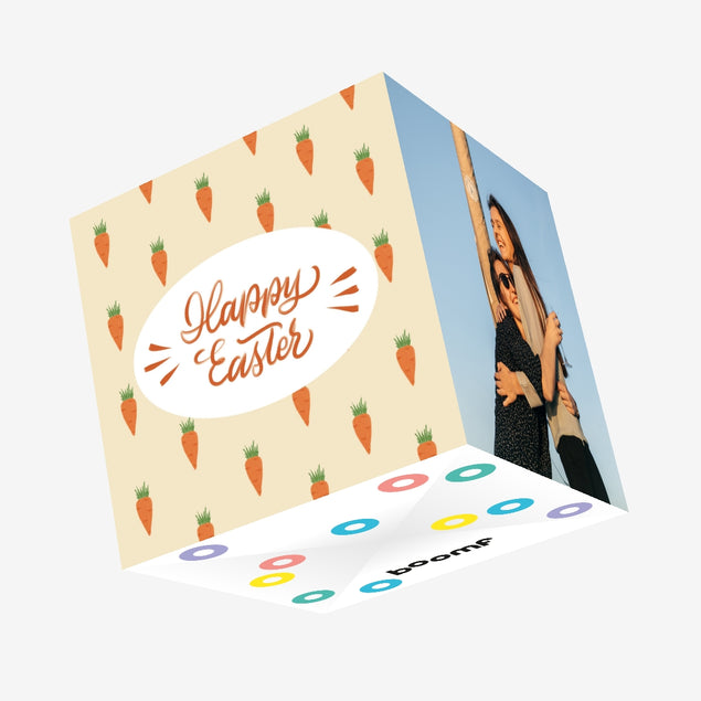 Happy Easter Confetti-exploding Greetings Card