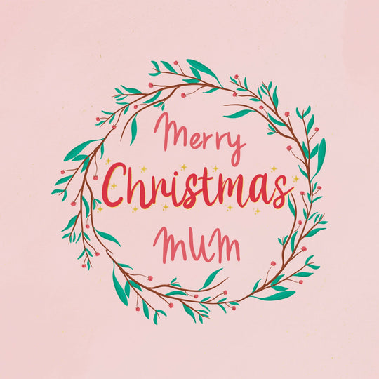 Merry Christmas Mum Card
