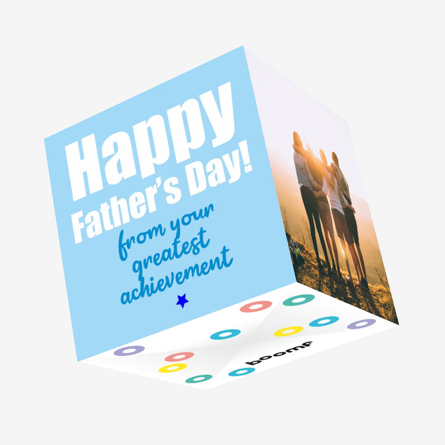 From Your Greatest Achievement Confetti-exploding Greetings Card