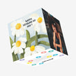 Daisies Happy Birthday Confetti-exploding Greetings Card
