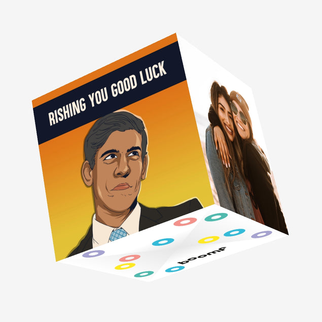 Rishing You Good Luck Confetti-exploding Greetings Card