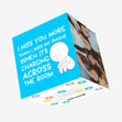 I Miss You More Than I Miss My Phone Confetti-exploding Greetings Card