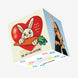 Cute Bunny Be My Valentine Confetti-exploding Greetings Card