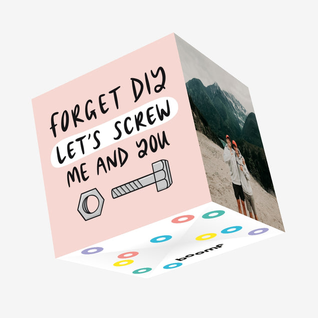 Let's Screw Confetti-exploding Greetings Card