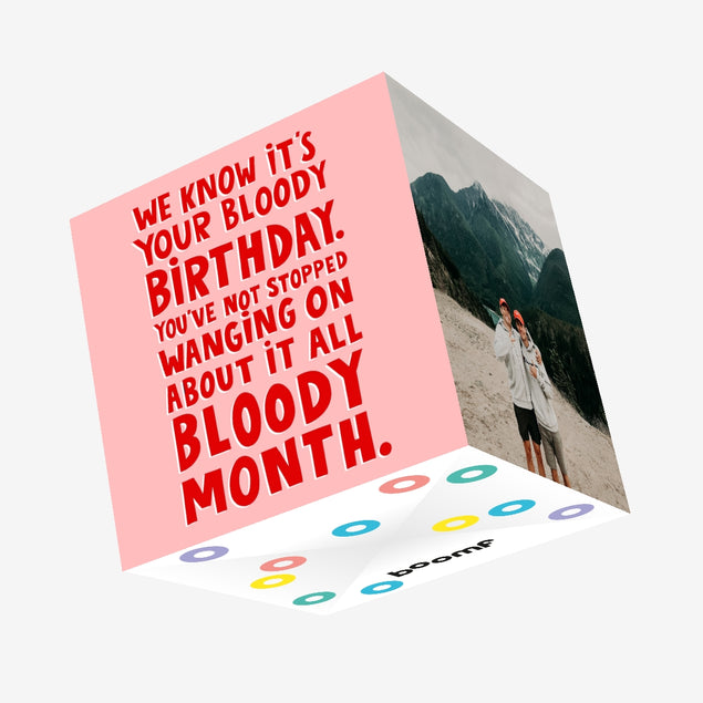 We Know It’s Your Birthday Cheeky Confetti-exploding Greetings Card
