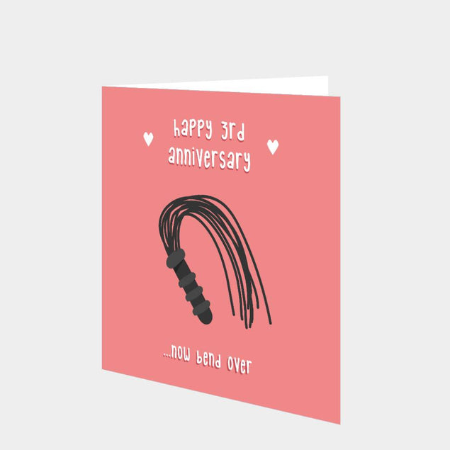 Happy 3rd Anniversary Card