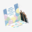 Balloons Favourite Niece 30th Birthday Confetti-exploding Greetings Card